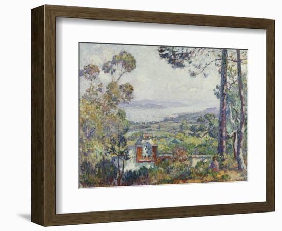 Port De Saint Tropez, 1906-Henri Lebasque-Framed Giclee Print