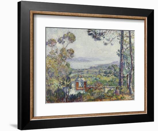 Port De Saint Tropez, 1906-Henri Lebasque-Framed Giclee Print