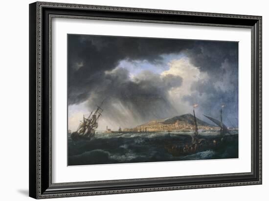 Port de Sète-Claude Joseph Vernet-Framed Giclee Print