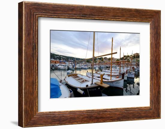 Port de Soller, Majorca, Balearic Islands, Spain, Mediterranean, Europe-Carlo Morucchio-Framed Photographic Print