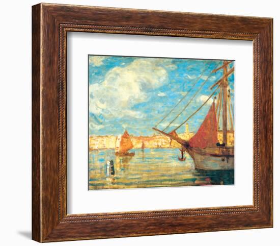 Port de Venise-James Wilson Morrice-Framed Premium Giclee Print