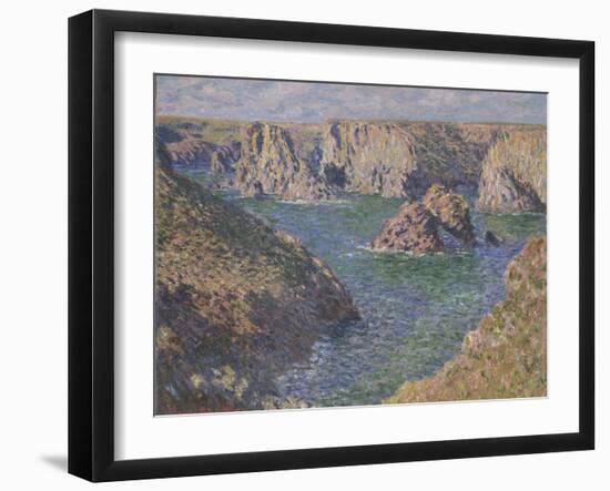 Port-Domois, Belle-Isle, 1887-Claude Monet-Framed Giclee Print