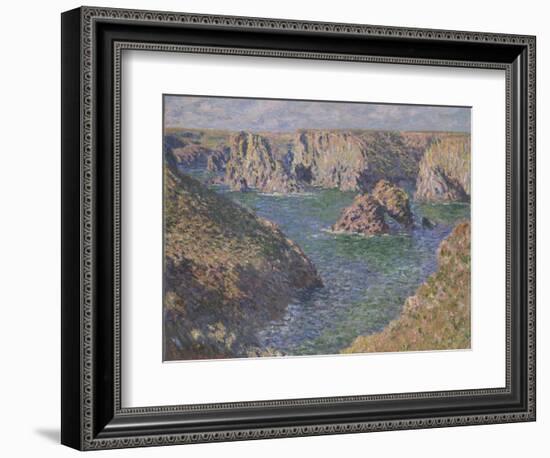 Port-Domois, Belle-Isle, 1887-Claude Monet-Framed Giclee Print