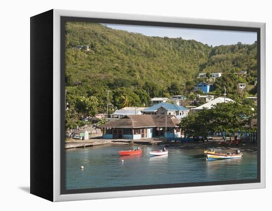 Port Elizabeth, Bequia, St. Vincent and the Grenadines, Windward Islands, West Indies, Caribbean-Michael DeFreitas-Framed Premier Image Canvas