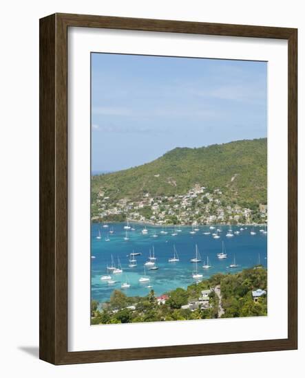 Port Elizabeth, Bequia, St. Vincent and the Grenadines, Windward Islands, West Indies, Caribbean-Michael DeFreitas-Framed Photographic Print