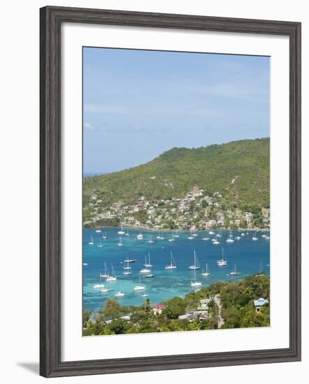 Port Elizabeth, Bequia, St. Vincent and the Grenadines, Windward Islands, West Indies, Caribbean-Michael DeFreitas-Framed Photographic Print