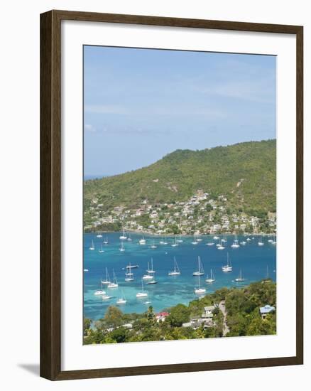 Port Elizabeth, Bequia, St. Vincent and the Grenadines, Windward Islands, West Indies, Caribbean-Michael DeFreitas-Framed Photographic Print