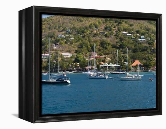 Port Elizabeth Harbour, Bequia, St. Vincent and the Grenadines, Windward Islands, Caribbean-Michael DeFreitas-Framed Premier Image Canvas