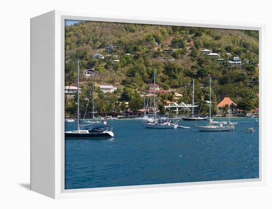 Port Elizabeth Harbour, Bequia, St. Vincent and the Grenadines, Windward Islands, Caribbean-Michael DeFreitas-Framed Premier Image Canvas