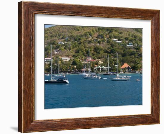 Port Elizabeth Harbour, Bequia, St. Vincent and the Grenadines, Windward Islands, Caribbean-Michael DeFreitas-Framed Photographic Print