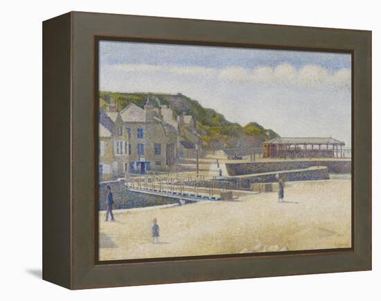 Port-En-Bessin, 1888-Georges Seurat-Framed Premier Image Canvas