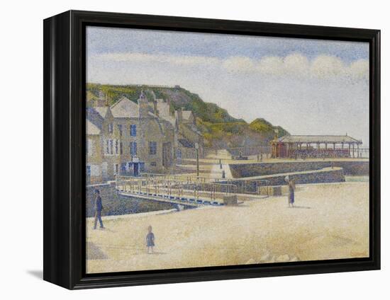 Port-En-Bessin, 1888-Georges Seurat-Framed Premier Image Canvas