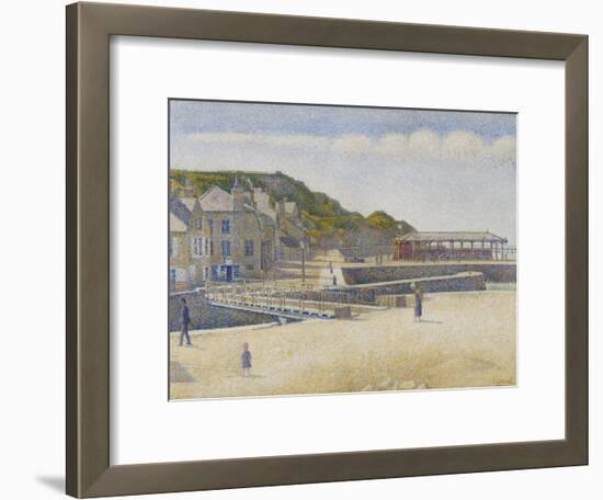 Port-En-Bessin, 1888-Georges Seurat-Framed Giclee Print