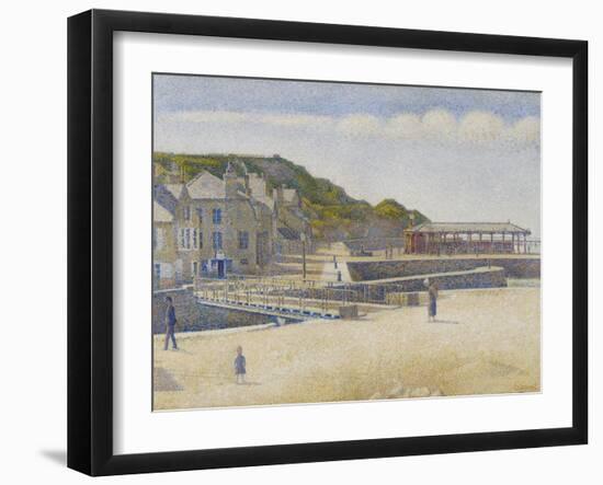 Port-En-Bessin, 1888-Georges Seurat-Framed Giclee Print