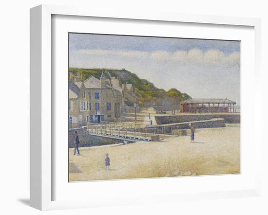 Port-En-Bessin, 1888-Georges Seurat-Framed Giclee Print