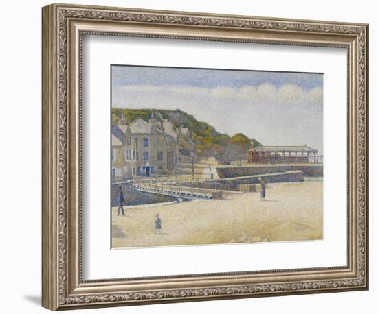 Port-En-Bessin, 1888-Georges Seurat-Framed Giclee Print