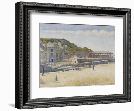 Port-En-Bessin, 1888-Georges Seurat-Framed Giclee Print