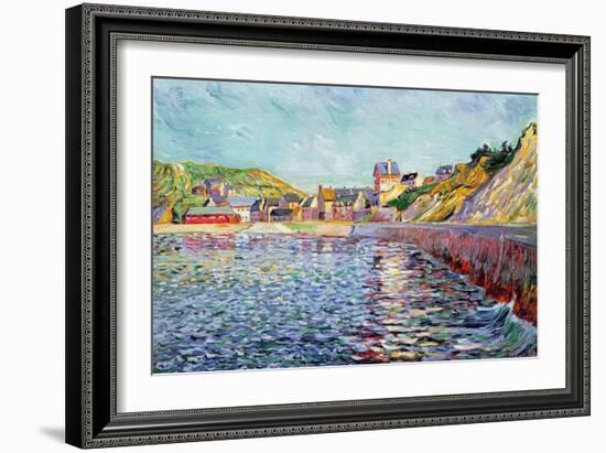 Port-En-Bessin, Calvados, C.1884-Paul Signac-Framed Giclee Print