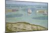 Port-En-Bessin, Entrance to the Harbor-Georges Seurat-Mounted Art Print