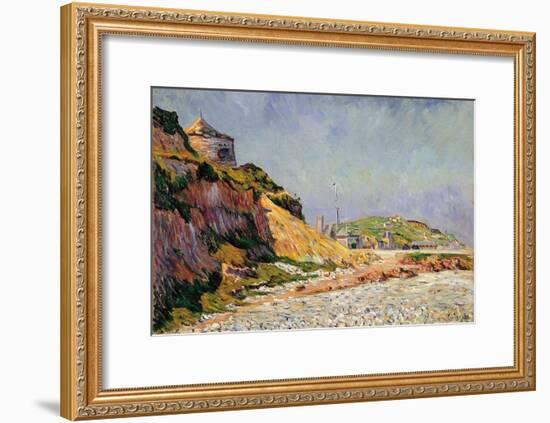 Port-En-Bessin, the Beach-Paul Signac-Framed Giclee Print