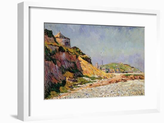 Port-En-Bessin, the Beach-Paul Signac-Framed Giclee Print