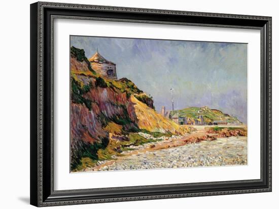 Port-En-Bessin, the Beach-Paul Signac-Framed Giclee Print