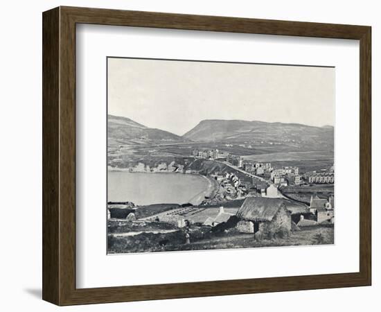 'Port Erin - Panoramic View of the Town and Its Vicinity', 1895-Unknown-Framed Photographic Print