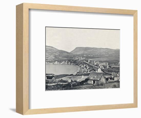 'Port Erin - Panoramic View of the Town and Its Vicinity', 1895-Unknown-Framed Photographic Print