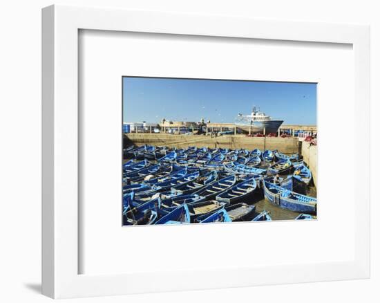 Port, Essaouira, Atlantic Coast, Morocco, North Africa, Africa-Jochen Schlenker-Framed Photographic Print