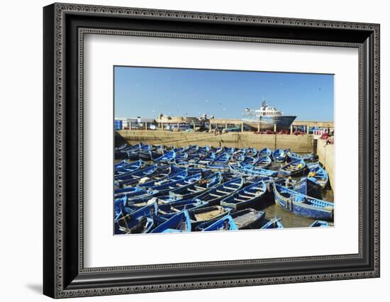 Port, Essaouira, Atlantic Coast, Morocco, North Africa, Africa-Jochen Schlenker-Framed Photographic Print