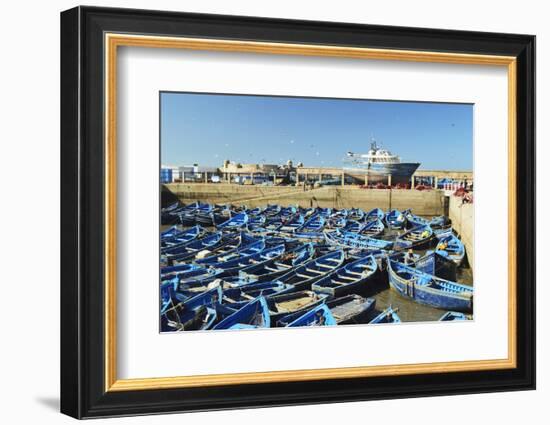 Port, Essaouira, Atlantic Coast, Morocco, North Africa, Africa-Jochen Schlenker-Framed Photographic Print