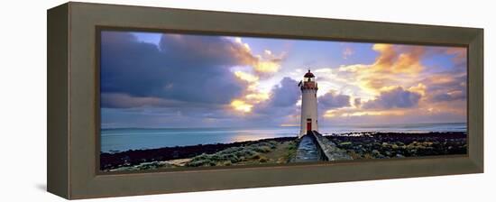 Port Fairy Lighthouse 3-Wayne Bradbury-Framed Premier Image Canvas