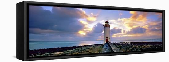 Port Fairy Lighthouse 3-Wayne Bradbury-Framed Premier Image Canvas