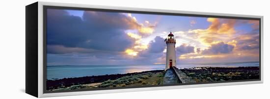 Port Fairy Lighthouse 3-Wayne Bradbury-Framed Premier Image Canvas