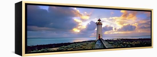 Port Fairy Lighthouse 3-Wayne Bradbury-Framed Premier Image Canvas