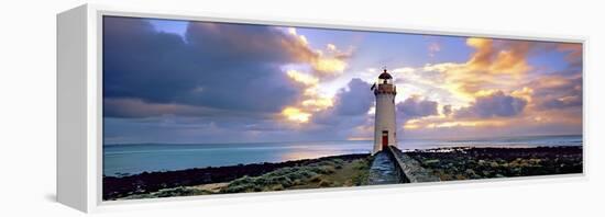 Port Fairy Lighthouse 3-Wayne Bradbury-Framed Premier Image Canvas