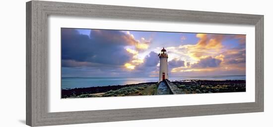 Port Fairy Lighthouse 3-Wayne Bradbury-Framed Photographic Print