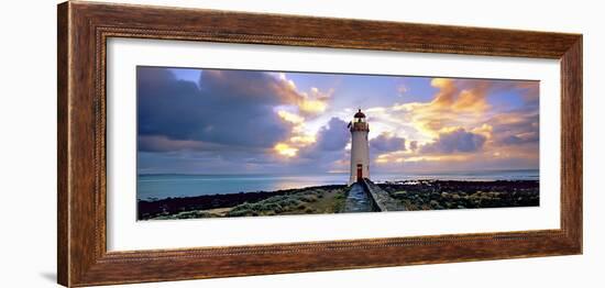 Port Fairy Lighthouse 3-Wayne Bradbury-Framed Photographic Print