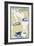Port Gamble, Washington - Nautical Chart-Lantern Press-Framed Art Print