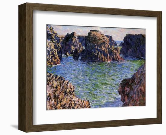 Port-Goulphar, Belle-Ile, Brittany, 1886-Claude Monet-Framed Giclee Print