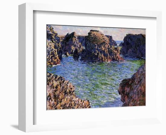 Port-Goulphar, Belle-Ile, Brittany, 1886-Claude Monet-Framed Giclee Print