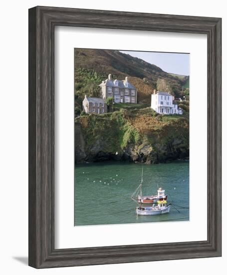 Port Isaac, Cornwall, England, United Kingdom-Adam Woolfitt-Framed Photographic Print