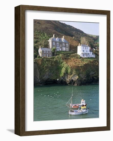 Port Isaac, Cornwall, England, United Kingdom-Adam Woolfitt-Framed Photographic Print