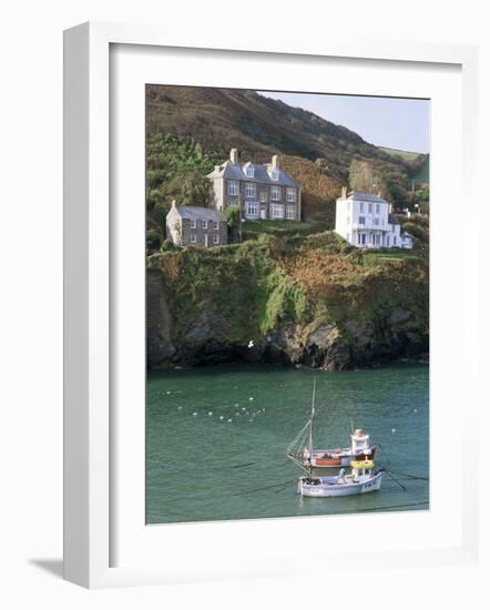 Port Isaac, Cornwall, England, United Kingdom-Adam Woolfitt-Framed Photographic Print