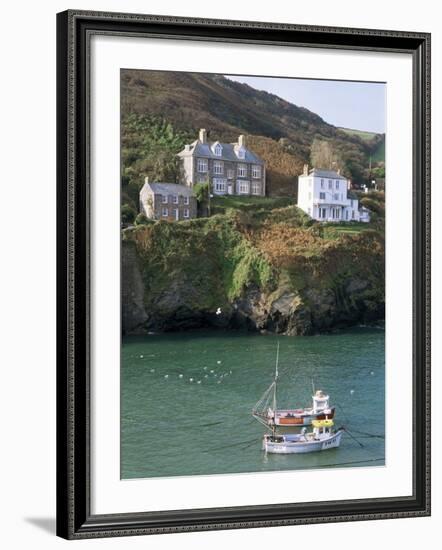 Port Isaac, Cornwall, England, United Kingdom-Adam Woolfitt-Framed Photographic Print