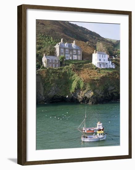 Port Isaac, Cornwall, England, United Kingdom-Adam Woolfitt-Framed Photographic Print