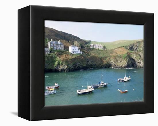 Port Isaac, Cornwall, England, United Kingdom-Adam Woolfitt-Framed Premier Image Canvas