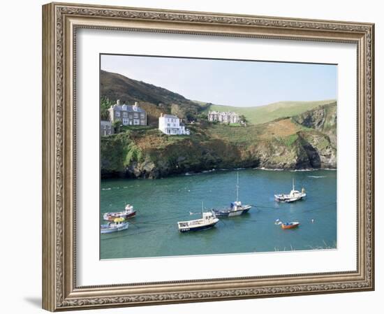 Port Isaac, Cornwall, England, United Kingdom-Adam Woolfitt-Framed Photographic Print