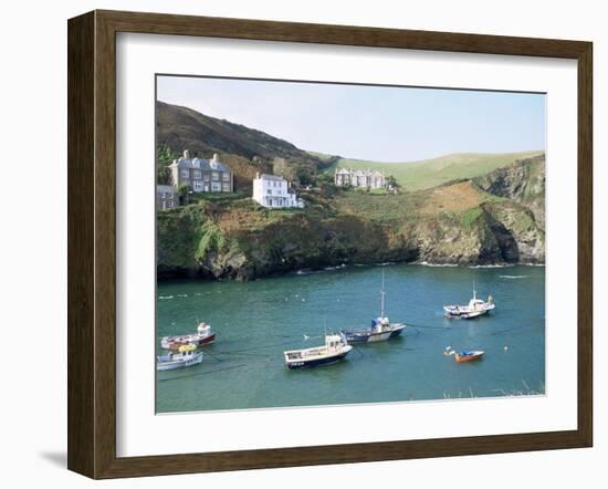 Port Isaac, Cornwall, England, United Kingdom-Adam Woolfitt-Framed Photographic Print