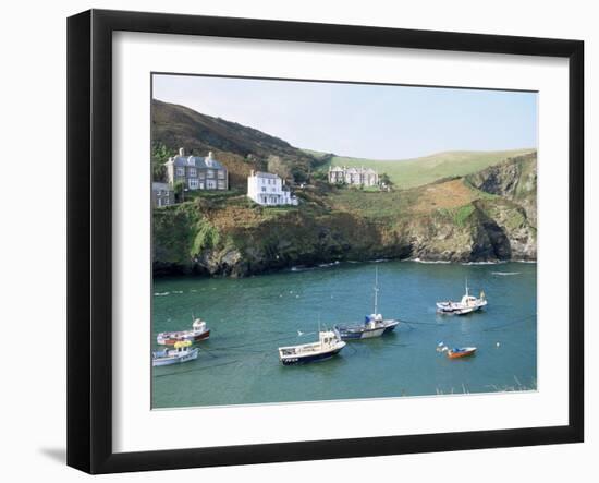 Port Isaac, Cornwall, England, United Kingdom-Adam Woolfitt-Framed Photographic Print